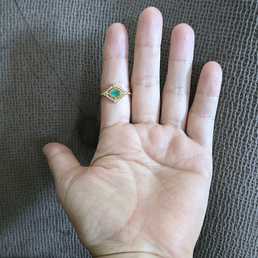 Shivam Green💚 Onyx Ring💍 - NWT - Picture 15 of 16